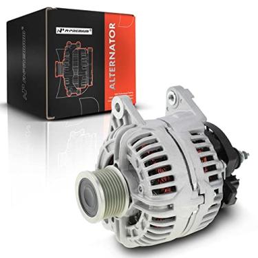 Imagem de A-Premium Alternador compatível com Dodge Ram 2500 2007-2009, Ram 3500 2007-2009, Ram 4500 2008-2010, Ram 5500 2008-2010, 6,7L, 12V 136Amp polia de 8 sulcos no sentido horário, substituição # 5600