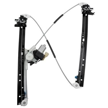 Imagem de LR083211 Regulador de janela elétrica e conjunto de motor dianteiro esquerdo do lado do motorista compatível com Land Rove Discovery L462 2017-2020 (com autoup) Substituição # HY32-23201-AA