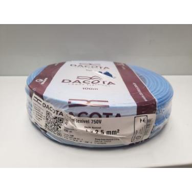 Imagem de Cabo flexível DACOTA 2.5mm  750v - 100 metros (cores), Azul