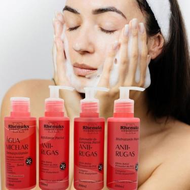 Imagem de Kit Rhenuks AntiRugas com Colágeno e Ácido Hialurônico  Efeito Botox F
