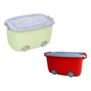 Imagem de Organizador Infantil Grande P/ Brinquedos Lego Livros P E G - Tibaby, 