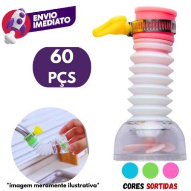 Imagem de Kit Bico Torneira Plástico Arejador Flexível Prolongador Chuveirinho 3