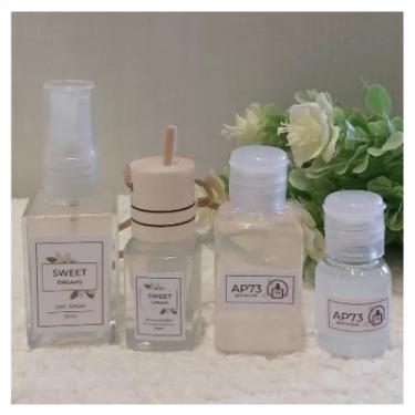 Imagem de Kit Sweet Dreams Difusor para Carro 09ml +Car Spray 30ml +Refil Spray 40ml + Refil Difusor 12ml