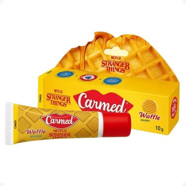 Imagem de Hidratante Labial Carmed Netflix Stranger Things Waffle Incolor 10g