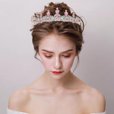 Imagem de Coroas para mulheres, tiara de princesa, acessórios de cabelo