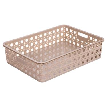 Imagem de Cesta Organizadora Multiuso Palha 23X32 Plasútil