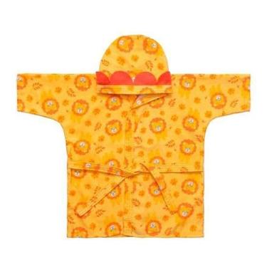 Imagem de ROUPAO C/CAPUZ BABY JOY FUNNY ESTAMPADO C/BORDADO TAM UNICO PCT C/01UN //LEAO