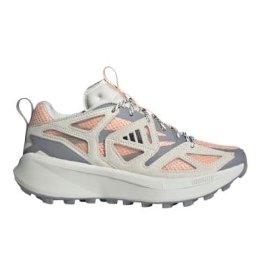 Imagem de adidas Tênis feminino Kantai Trail, Coral pó/preto/cinza órbita, 39