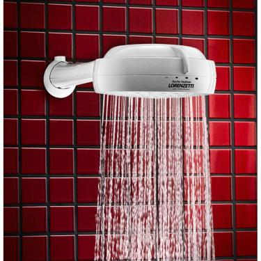Imagem de Ducha Fashion Branca 4 Temperaturas Lorenzetti