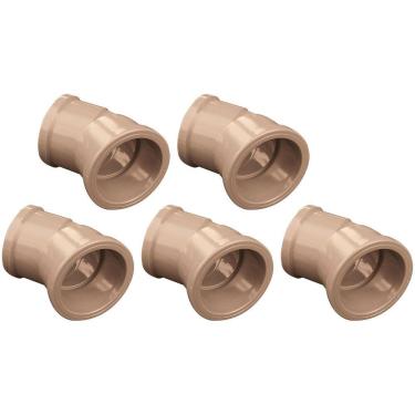 Imagem de Kit C/5 Joelho 45º Soldável 50Mm - Akato