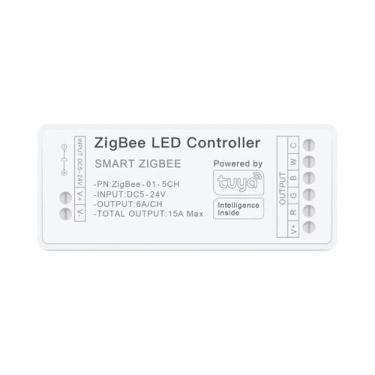 Imagem de Controlador De Fita LED CCT RGBW Smart WiFi Zigbee 3.0 Tuya Com Dimmer
