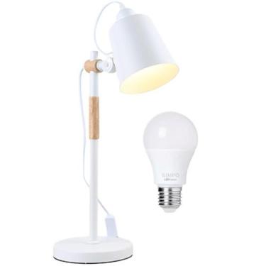 Imagem de Luminária Mesa 57Cm Retrô Escandinava Articulada Metal - Gimpo, Bivolt