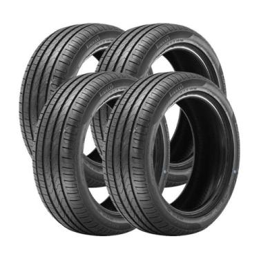 Imagem de Jogo 4 Pneus Pirelli Aro 18 Cinturato P7 (*) 225-45R18 91Y Run Flat
