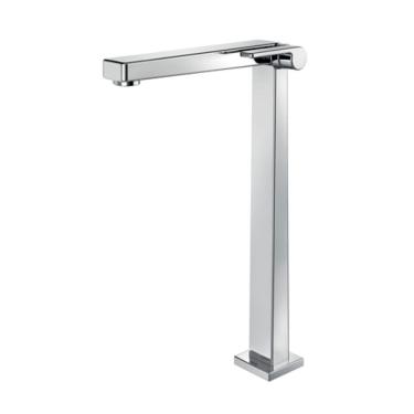 Imagem de Torneira para Banheiro de Mesa Bica Alta 90° Docol Cromado