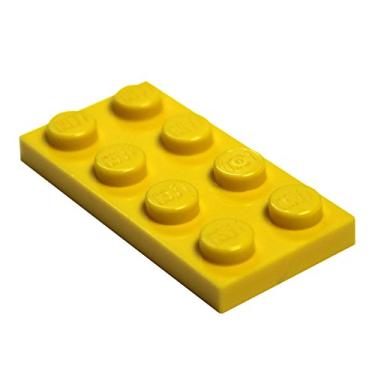 Imagem de LEGO Parts and Pieces: Yellow (Bright Yellow) 2x4 Plate x20