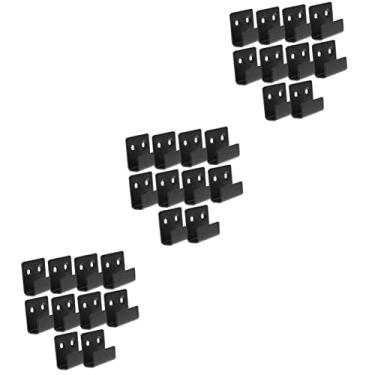 Imagem de DOITOOL 30 Peças pingente de azulejo suportes de espelho para espelho sem moldura clipes de porta-retratos molduras espelhos cabides de placa para a parede cabide de azulejo