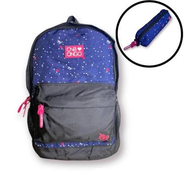 Imagem de Mochila com Estojo Compartimento para Notebook ONBONGO OB0018-Feminino