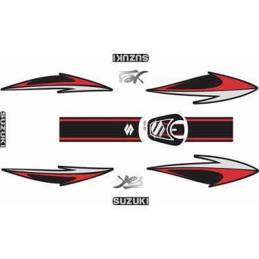Imagem de Adesivo Protetor Carenagem e Bocal Suzuki Yes 2005/12 Kit 01 - Resitan