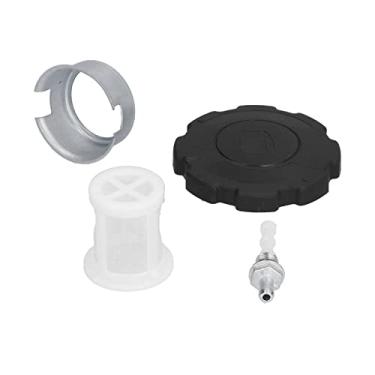 Imagem de Kit de Anel de Pressão de Junta de Saída de Filtro de Tampa de Gás de Tanque de Combustível Com ABS + Material de Ferro, para Gerador de Motor GX120 GX200 GX240 GX270 GX340 GX390