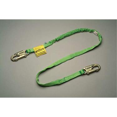 Imagem de Miller by Honeywell 216TWLS/6FTGN Cordão de rede de alto desempenho de 1,8 m, com 2 ganchos de trava de pressão, verde