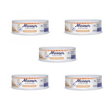 Imagem de Kit 5 Fita Cirúrgica Microporosa Bege 1,2cm X 10m - Missner