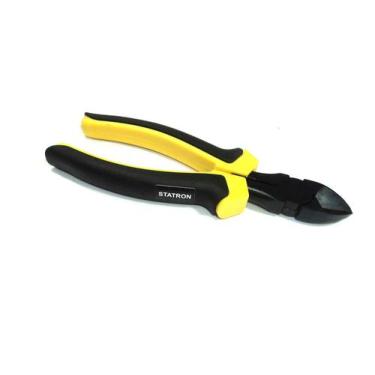 Imagem de Alicate de Corte Diagonal 6 Polegadas Amarelo Preto - Statron