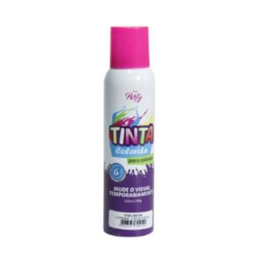 Imagem de Tinta Spray Para Cabelo Coloração Pink Neon - Mundial Prime