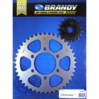 Imagem de Kit Relação Kawasaki ZR-7R (ZX750 P1 / P8) 1996 Até 2003 Brandy- Sem C