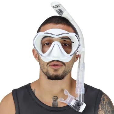 Imagem de Kit de Mergulho Aquatic Dry Dive Motion - Branco