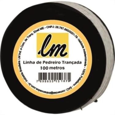 Imagem de Linha Pedreiro Lm Trancada C/100Mt - Kit C/12 Unidades