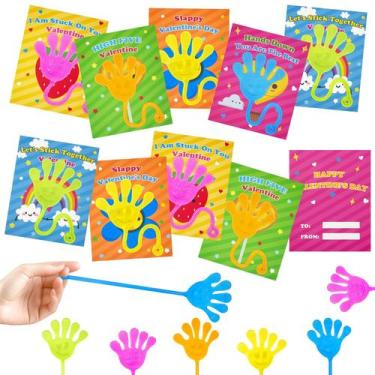 Imagem de 28 Brinquedos Slappy Sticky Hands - Kit para o Dia dos Namorados