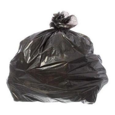 Imagem de Saco Para Lixo Preto Reforçado 50 Lt Com 50 Uni - HIGIPACK