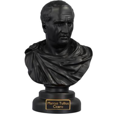 Imagem de Busto Marco Túlio Cícero Cônsul de Roma (Cor Aurum Noctis)