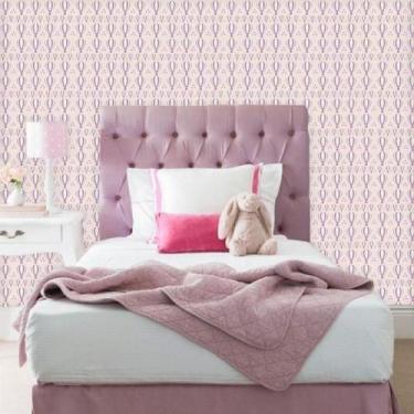 Imagem de Papel de Parede Infantil Balão Rosa - CasaH