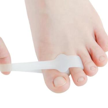 Imagem de Par De Gel Separador De Dedos Protetor De Joanete 2 Pontos - Topmixsho
