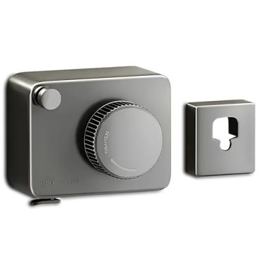 Imagem de Varal Retrátil 14ft Portátil Heavy Duty Indoor e Outdoor Linha Lavagem Corda Varal Aço Inoxidável Com Secure Lock System para Varanda Banheiro Pátios Quartos Lavanderia (Cinza)