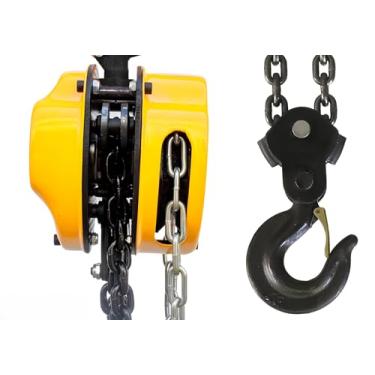 Imagem de Talha Manual 2 Toneladas 2000 Kg Com Corrente Elevação 5 Metros Com Freio Duplo Ts2500 Start