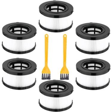Imagem de Filtro HEPA de substituição DC5151H compatível com aspirador seco molhado D*WALT DC5151H DCV517B DC515 DCV517 (pacote com 6)
