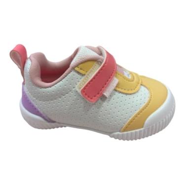 Imagem de Tênis Infantil Feminino Yuyu Perfuros Colorido Candy Colors (Colorido, BR, Bebê, Numérico, P, 22)