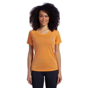 Imagem de Camiseta Runner Manga Curta 2.0 Feminina - Olympikus, Laranja, G