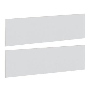 Imagem de Conjunto Painel 2 Unidades em 100% Mdf Complemento Branco Line