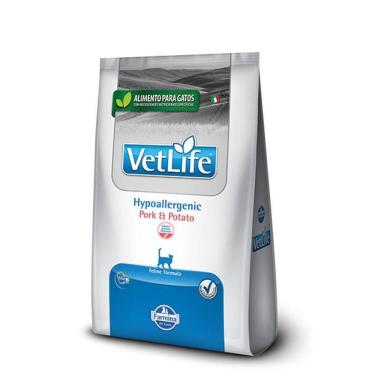Imagem de Vet Life Feline Hypoallergenic Pork E Potato 400G