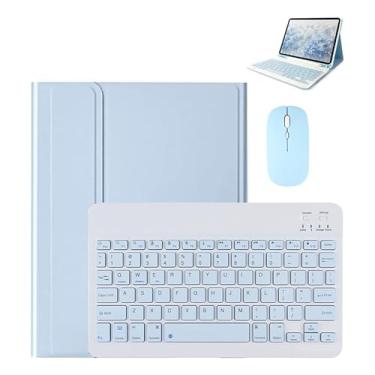 Imagem de Kit Capa para Samsung S7/S8: Capa para Tablet + Teclado Removível + Mouse