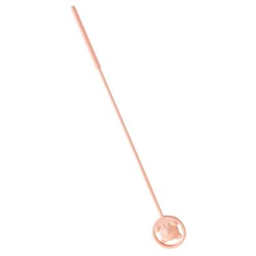 Imagem de Escova de limpeza de palha reutilizável pequena portátil multifuncional para lavar bicos de bule de chá, escovas de cachimbo domésticas, limpadores de palha longa e escovas de tubo