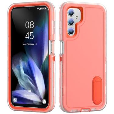 Imagem de Capa de suporte de proteção rígida para Samsung Galaxy A54 A14 A53 A13 A04S S23 Ultra S22 Plus Capas de telefone móvel, rosa vermelha, para Galaxy S22 Plus