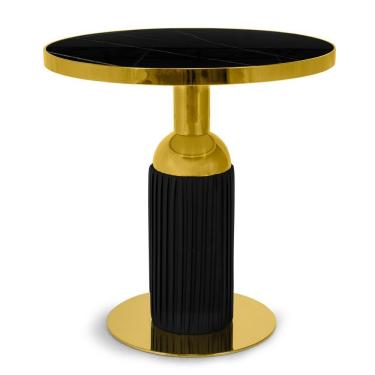 Imagem de Mesa De Jantar Redonda Imperial 70cm - Preto