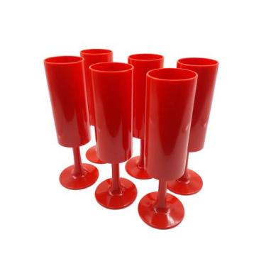 Imagem de Conjunto 10 taças Flute Para Espumante Champanhe Luxo - Dehaus