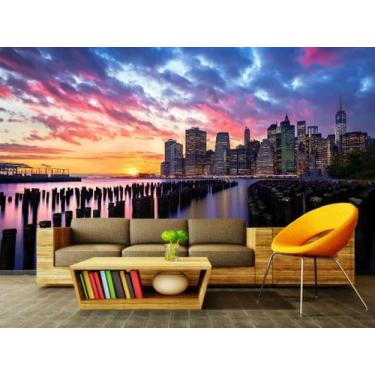 Imagem de Papel de Parede Paisagens Cidade 78 - 1,00 X 1,00 - Voce Decorando