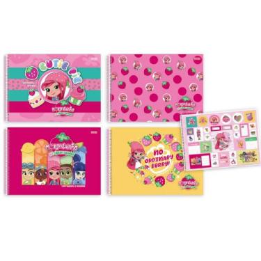 Imagem de Caderno moranguinho cartografia11 cd esp ad 60f sao domingos 10522 - A