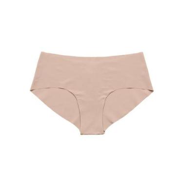 Imagem de Calcinha Tanga Brasileira Nude HOPE Lingerie - Ref. 3880, Camurça, G